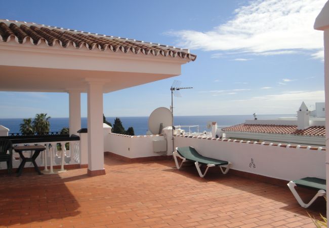 Sea views from the communal terrace