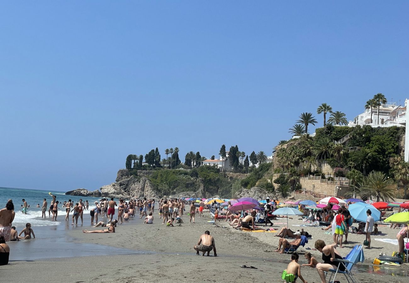 Burriana Beach in Nerja