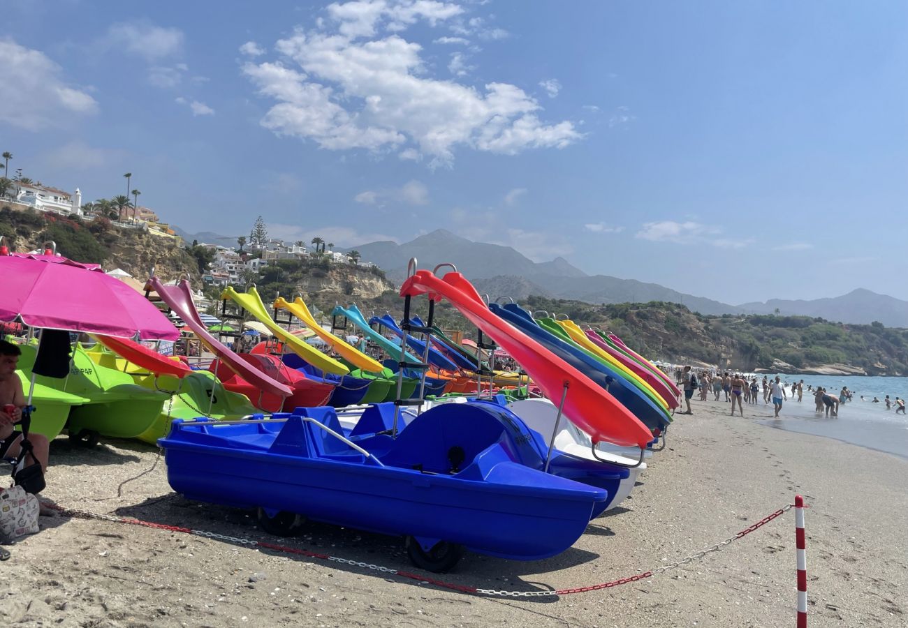 Burriana Beach in Nerja