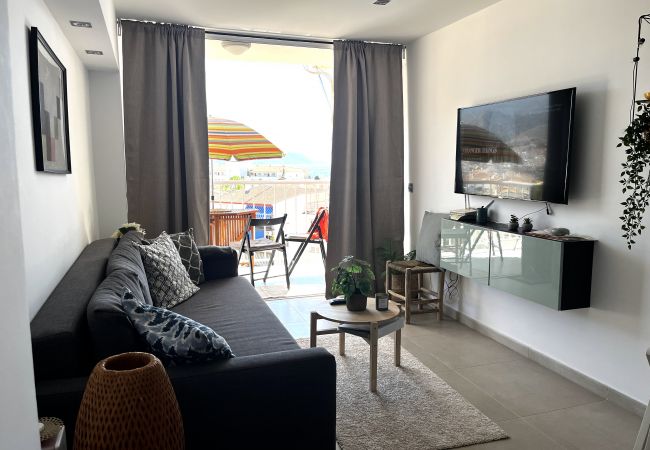 Living room and balcony view