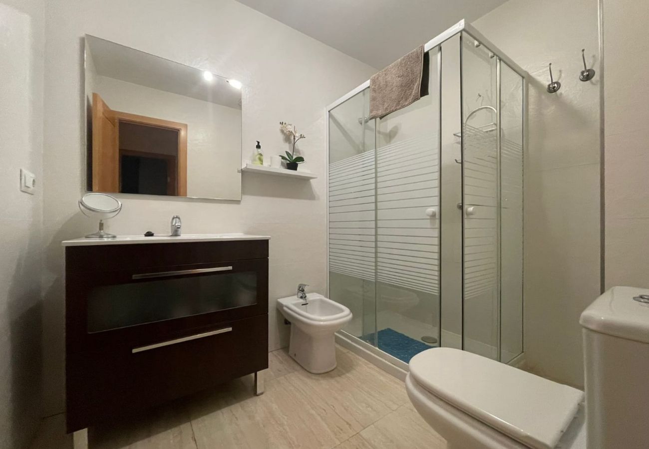 Bathroom with shower